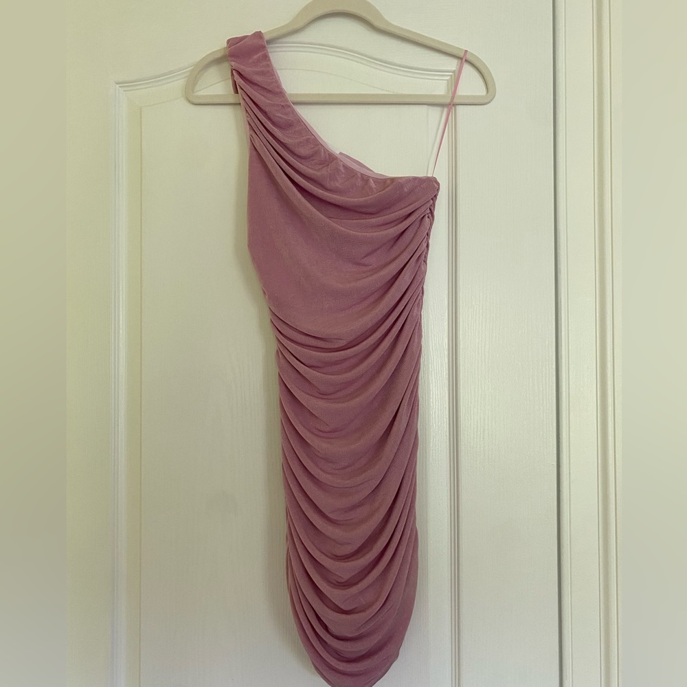 Revolve Superdown Nicholette One Shoulder Dress I… - image 3